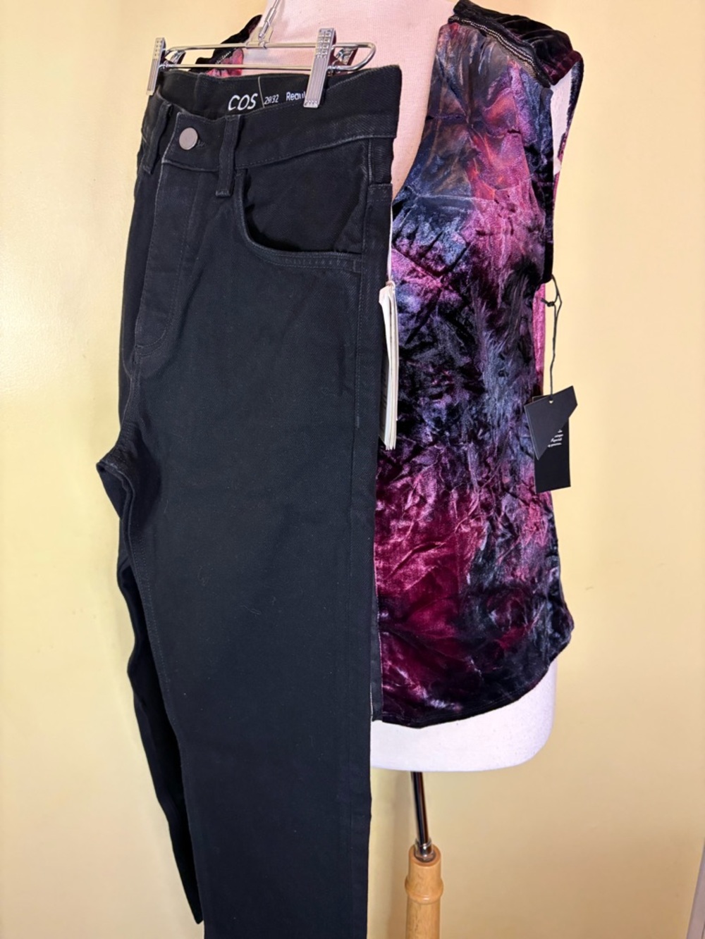 COS Black Jeans / Rock And Republic Sleeveless Top Bundle